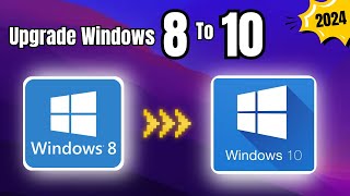 Upgrade Windows 881 to Windows 10 Without Media Creation Tool No DATA Loss 2024 [upl. by Adams]