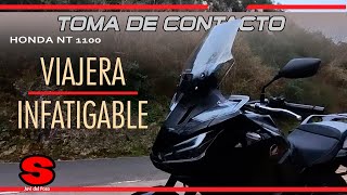 Prueba Honda NT 1100 2024  Español [upl. by Annahc276]