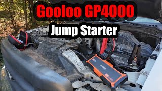 Gooloo gp4000 jump starter [upl. by Warden519]