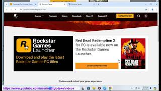 rockstargames rockstargamesepicexe download rockstar games [upl. by Anoval773]