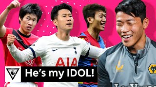 EVERY KOREAN LOVES HIM Hwang HeeChan reacts to PL goals by South Korean players 🇰🇷  Uncut [upl. by Stanwood]