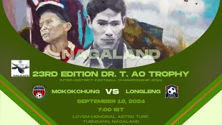 23RD EDITION DR T AO TROPHY  MOKOKCHUNG VS LONGLENG  LOYEM MEMORIAL ASTRO TURF TUENSANG [upl. by Eecats189]