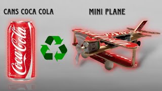 Make an awesome mini machine from recycled soda cans Ns Inventus [upl. by Ajnat150]