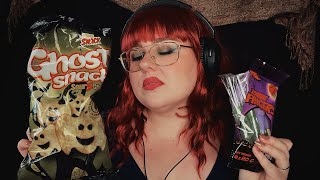 ASMR 🎃 Halloween Candystore Roleplay 🍭 [upl. by Atiuqat]