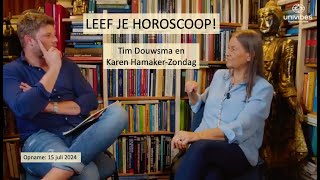 LEEF JE HOROSCOOP ‘ het leven heeft jou gewenst ‘ KAREN HAMAKER ZONDAG VIBESTALK S03 08 [upl. by Oeflein]