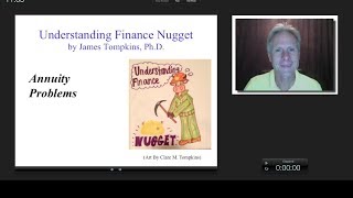 Annuity Problems James Tompkins [upl. by Allrud]