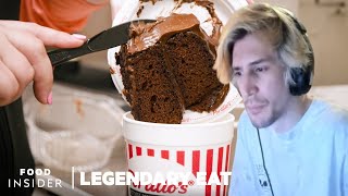 xQc reacts to Chicago’s Famous Cake Shake Is A Portillo’s Staple  Food Insider [upl. by Inoy]