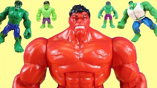 Hulk amp Superhero Friends Adventures  1 Hour Of Superhero Toy Videos For Kids [upl. by Edyaw]