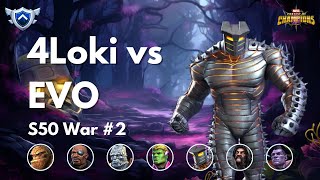 AW Season 50  War 2 4Loki vs EVO [upl. by Rimidalg]