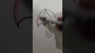 Easy drawing of umbrella ☔umbrella falakkunjactivity shortsfeed easydrawing shorts shortvideo [upl. by Eissel]