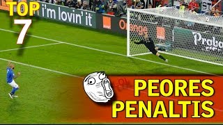 Los 7 peores penaltis de la historia del fútbol  Diario AS [upl. by Swetiana579]