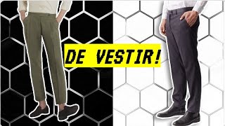 PANTALON DE VESTIR ✔ Como combinar y usarlo  muchos OUTFITS para hombre [upl. by Htabazile]