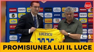 PRIMUL DISCURS al lui Mircea Lucescu NOUL SELECTIONER AL ROMANIEI [upl. by Bohman]