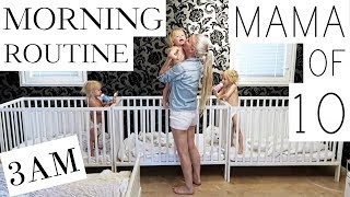 MY MORNING ROUTINE with 10 CHILDREN   PART 13 [upl. by Herm]