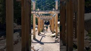 Hiking up to Lone Pine Lake ⛰️ naturetherapy explorecalifornia outdoors mountains hiking [upl. by Sanferd608]