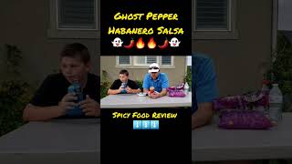 Ghost Pepper Habanero Salsa 👻🌶️🔥🌶️ Check out the full review ghostpepper habanero spicyfood [upl. by Marissa224]