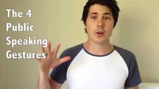 The 4 Public Speaking Gestures And How To Use Them [upl. by Barber]