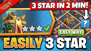 How to Easily 3 Star Last Town Hall 16 Challenge in Clash of Clans  Coc New Event Attack [upl. by Lotz]