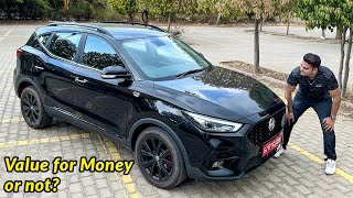 Well finished car hai ye lekin chalegi kesi MG Astor black storm 2024 pros and cons drive review [upl. by Mcmath]