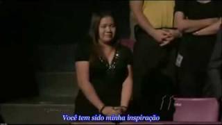 Charice Pempengco e Celine Dion Dueto Because You Loved Me Traduzido em Portugues [upl. by Nnyliram]