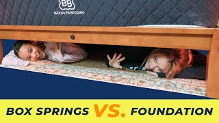 Box Springs vs Foundation  Which Is Right For You [upl. by Jermain434]