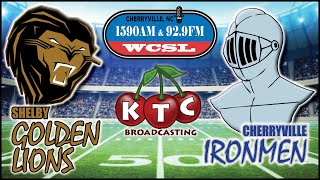 Shelby Golden Lions  Cherryville Ironmen AWAY Team Broadcast  AUDIO ONLY 92024 [upl. by Ingrid]