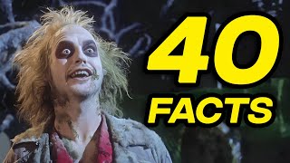 BEETLEJUICE 1988  40 FILM FACTS [upl. by Najib]