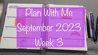 Plan With Me Erin Condren Horizontal Planner [upl. by Anauqat750]