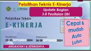 Kunci Jawaban amp Pembahasan Pelatihan Teknis EKinerja MOOC Pintar Kemenag [upl. by Ecinnaj]