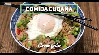 COMIDA CUBANA  Arroz frito [upl. by Mcquade]