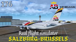 Rfs Gameplay  Air Belgium  A330300  Austria  Belgium  Android Gaming  Trip Report Aviation [upl. by Eloise]