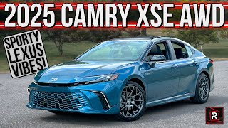 The 2025 Toyota Camry XSE AWD Is An AllWeather Hybrid Sedan With Sporty Vibes [upl. by Millman540]