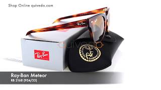 RayBan Meteor RB 2168 95433  Occhiali originali completi di confezioni e certificati [upl. by Oruntha]