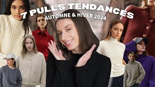 PULLS TENDANCES À AVOIR CET AUTOMNEHIVER 20242025 [upl. by Mullac724]