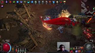 Path of Exile Leveling Hierophant Flamewood totems día 19 Necro Settlers pathofexile poe gamer [upl. by Adaiha684]