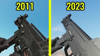 COD MW3 2011 vs MW3 2023  Weapons Comparison [upl. by Rettig]