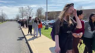 Perkiomen Valley High School Students Walk Out [upl. by Eirellam]