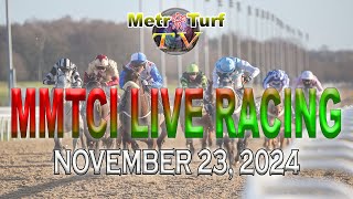 23 November 2024  Philippines Horse Racing Live  Metro Manila Turf Club Inc [upl. by Seerdi]