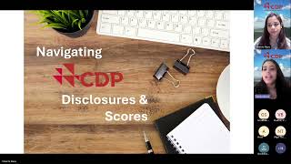 WEBINAR  Navigating CDP Disclosures amp Scoring  Kosher Climate India  CDP [upl. by Salakcin338]