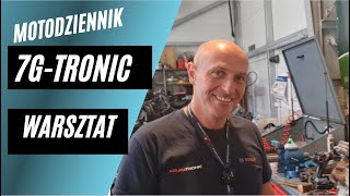 Motodziennik Warsztat Mercedes 7GTronic UWAGA GLIKOL [upl. by Tennos]