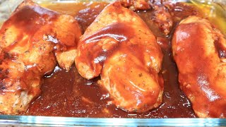 Juicy BBQ Chicken Breast Recipe [upl. by Laurene356]