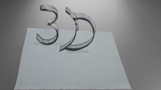 3D Art Drawing  How to Draw Stunning 3D Letter Art StepbyStep Tutorial for Beginners [upl. by Nnaeiluj162]