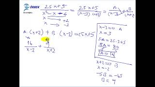 Kısmi integral alma yöntemleri bölüm 3 Basit kesirlere ayırma  Matematik Dersleri [upl. by Ragen941]