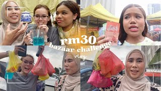 BAZAAR RAMADHAN WITH ONLY RM30 CHALLENGE [upl. by Jayme]