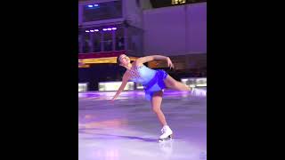 quotJust Believequot Olympian Karen Chen skates to Josh Groban at the 2023 Bryant Park Tree Lighting [upl. by Aihset]