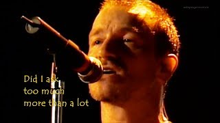 U2  One  live 1997  lyrics [upl. by Noman]