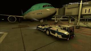 PMDG 777 MSFS2020 Korean air 648 Singapore to Incheon on vatsim [upl. by Buckie932]