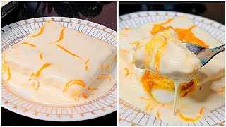 10 minutes Arabian Mango Dessert  Arabian pudding  eid special [upl. by Poulter]