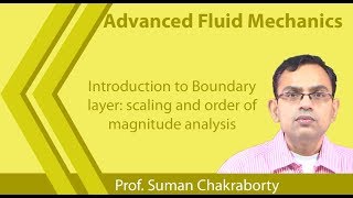 Lecture 34  Introduction to Boundary layer scaling and order of magnitude analysis [upl. by Wagner]