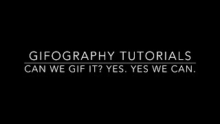 Gifography Tutorials The Cross Fade Method [upl. by Eelyak]